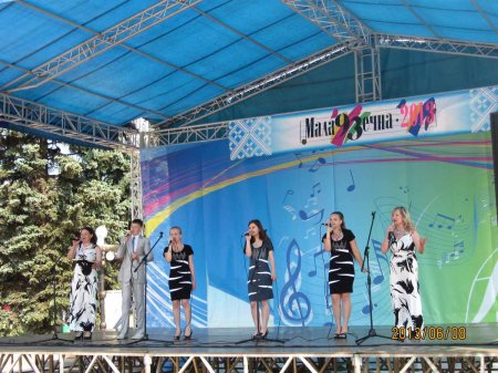 "Жывіца" на празднике поэзии и песни "Молодечно-2013"