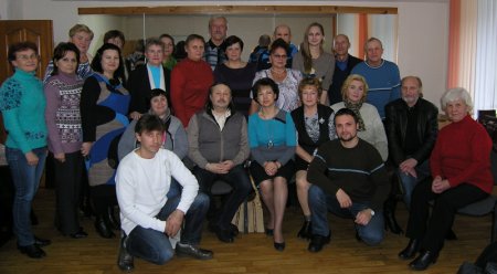 Встреча на творческой лаборатории с Олегом Молчаном и Ириной Видовой